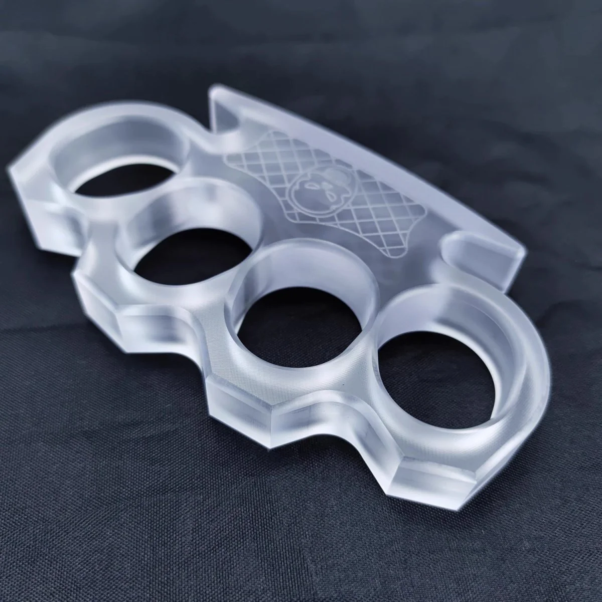 2024 New Clear Plastic Brass Knuckles