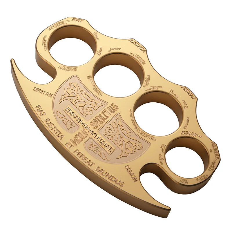 Constantine Brass Knuckles Holy Spiritus Paperweight - Exact Replica - Image 6