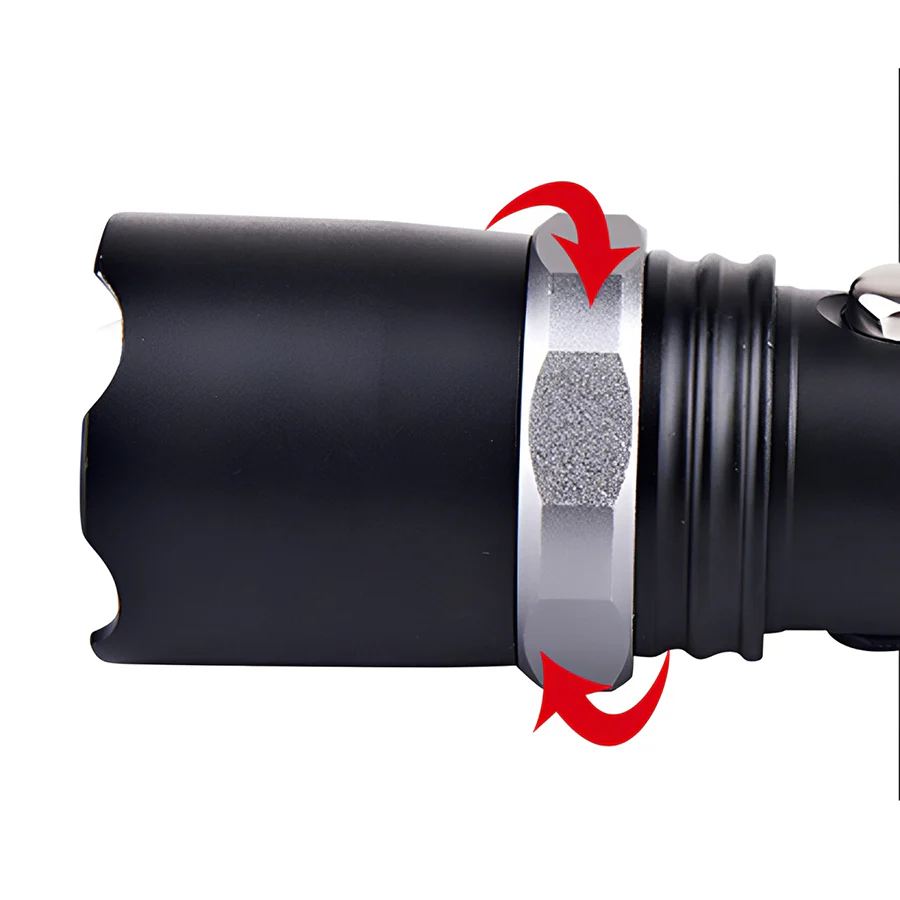 Spiked Tactical Flashlight Self Defense - Image 5